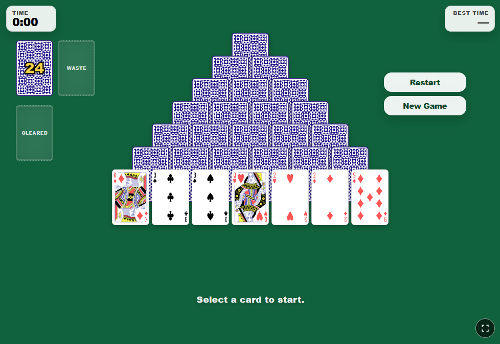 Pyramid Solitaire