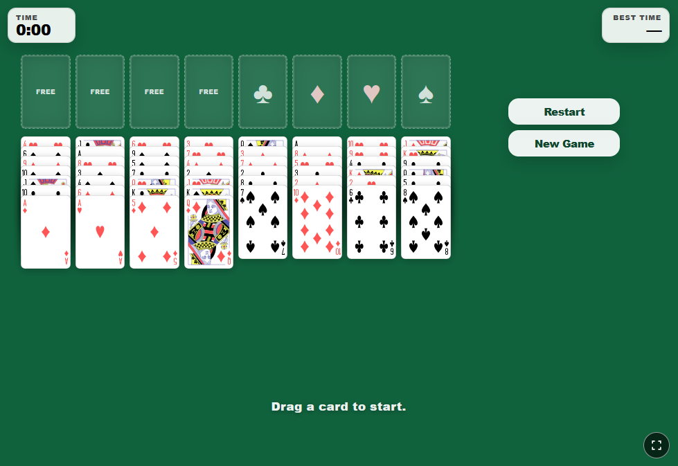 FreeCell Solitaire