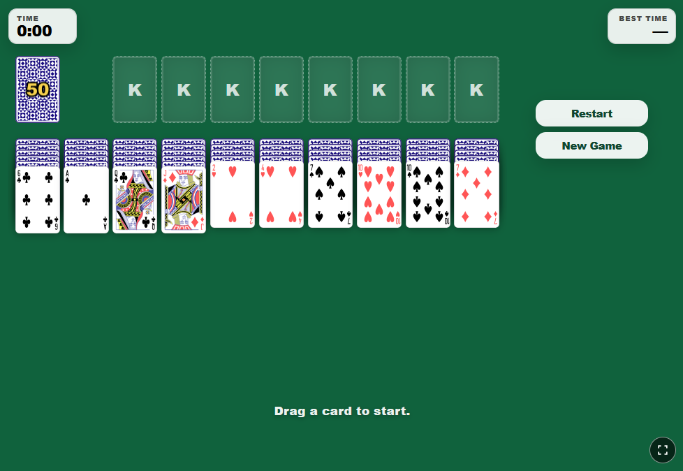 Spider Solitaire 4 Suits